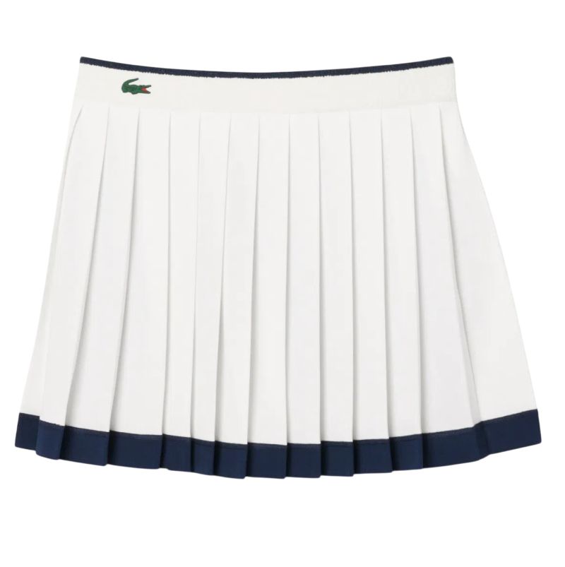 Lacoste Ultra Dry Tennis Heritage Stretch - white/blue navy