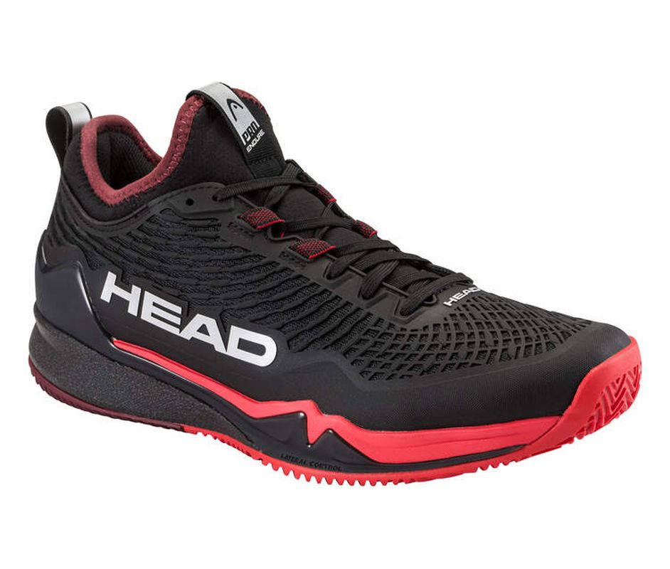 Head Endure Pro Clay - black/red