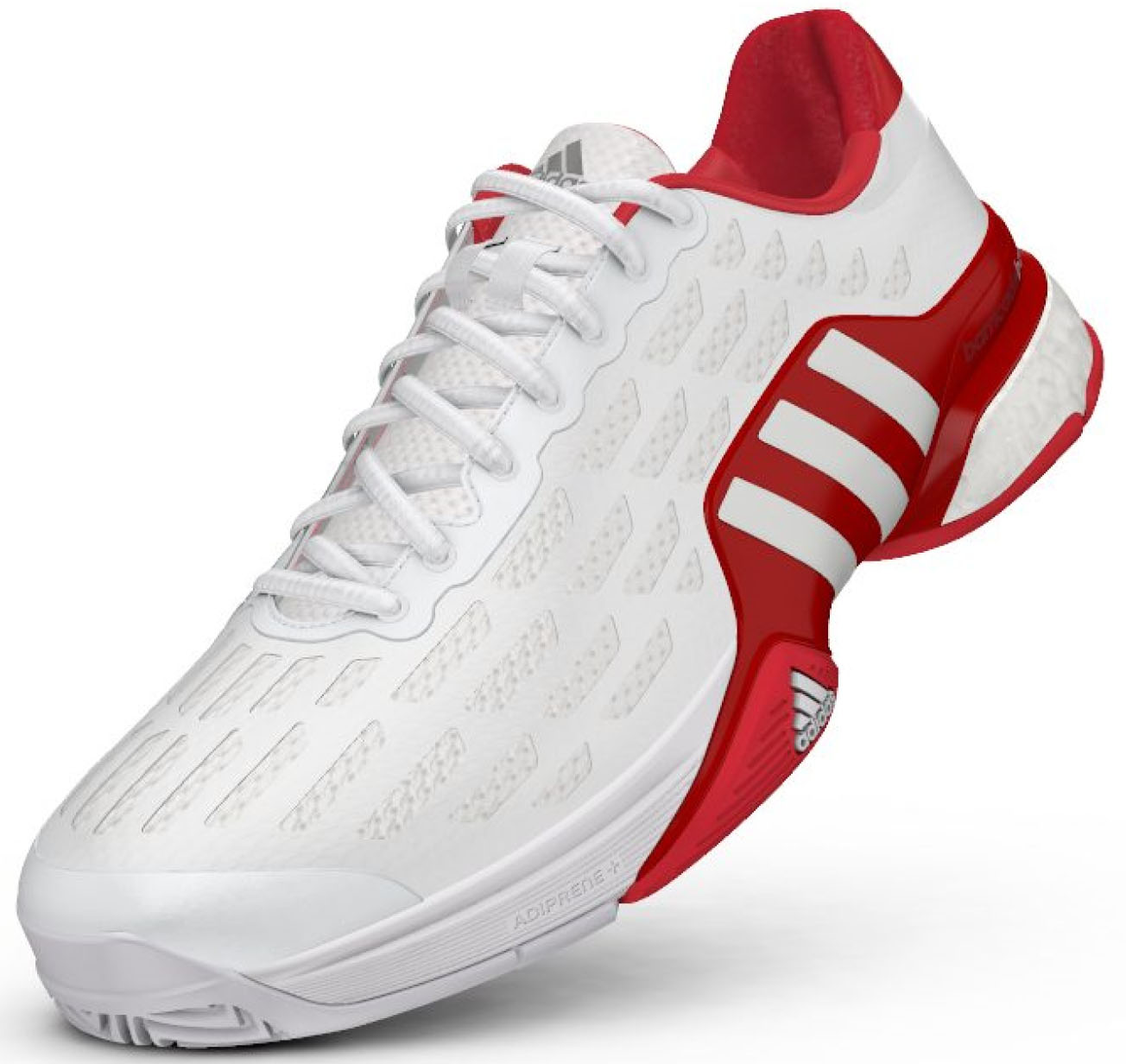  Adidas Barricade 2016 Boost - ftwr white/ray red