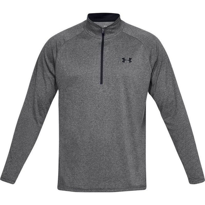 Under Armour UA Tech 2.0 1/2 Zip - carbon heather/black