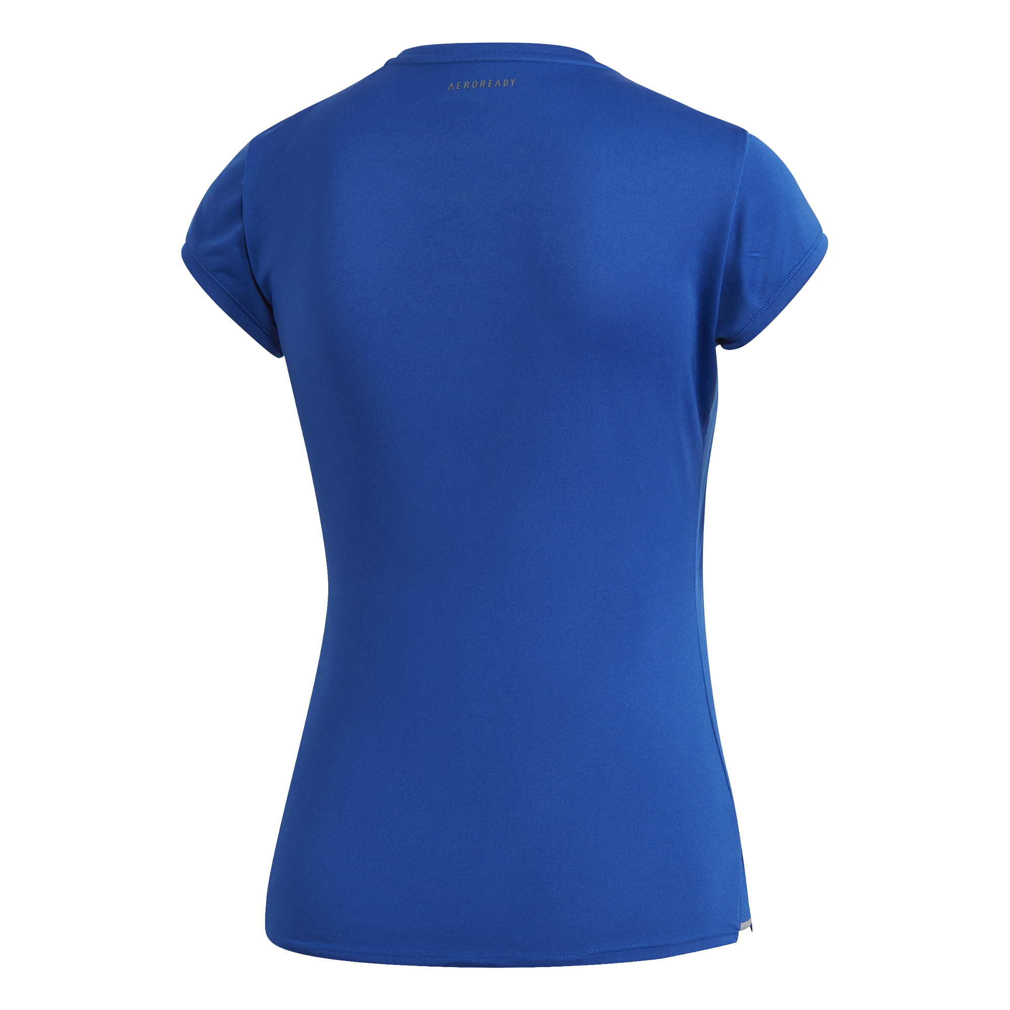 Adidas W Club 3 Stripes Tee - royal blue