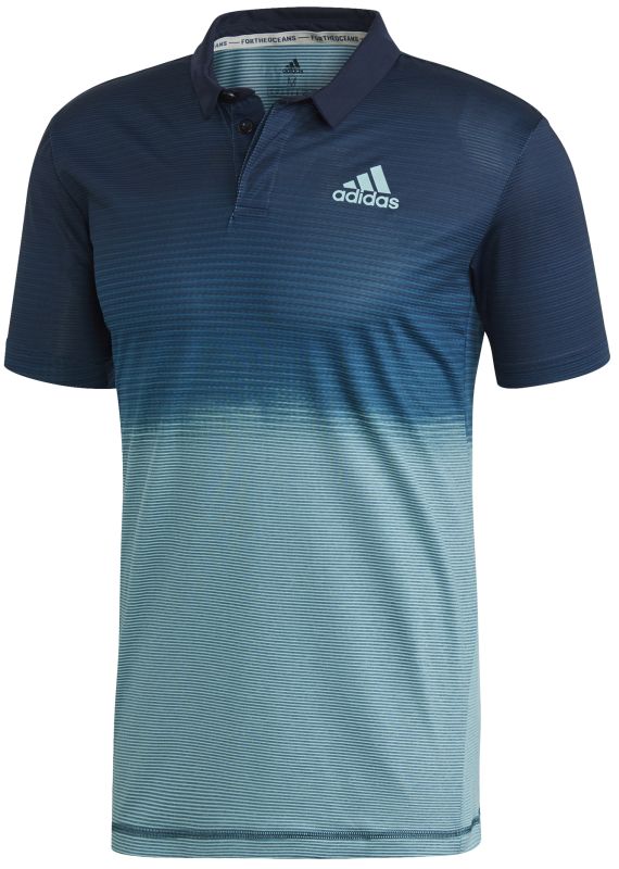 Adidas Parley Polo - blue spirit/petrol night
