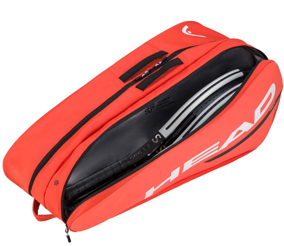Head Tour Racquet Bag L - fluo orange