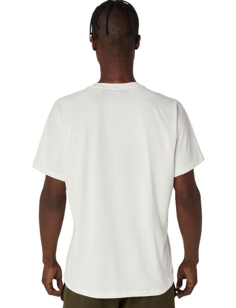 Asics Game All Over Print Short Sleeve - cream