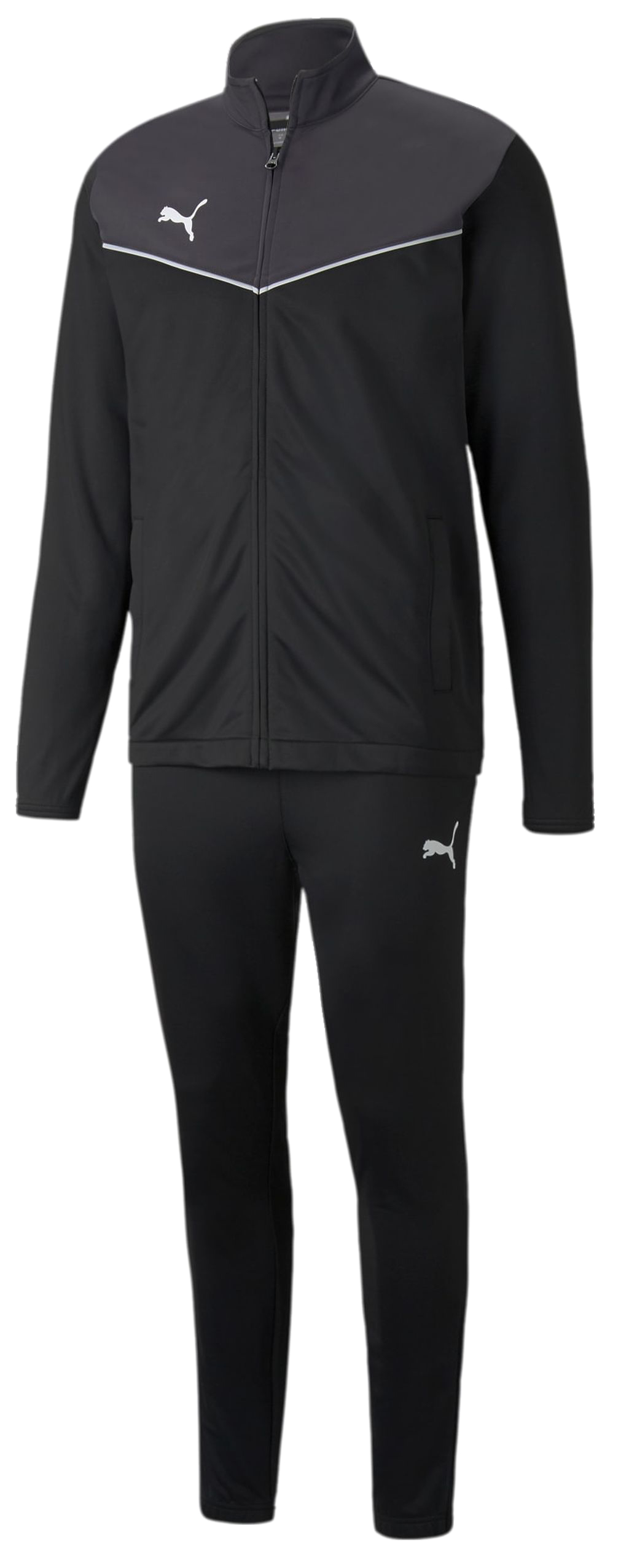 Puma Indyvidual Rise Tracksuit - black/asphalt Puma Indyvidual Rise Tracksuit - black/asphalt