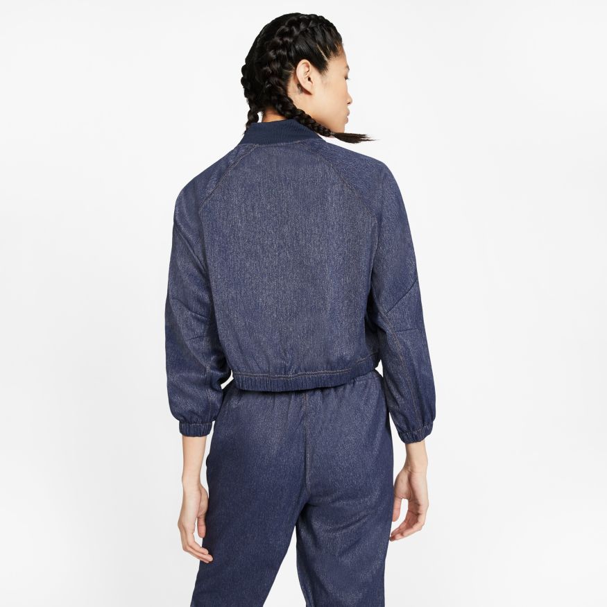 Nike Court Jacket PS NT W - obsidian/silver/wheat