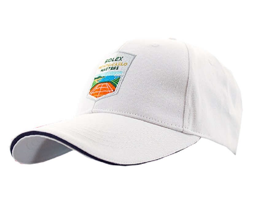 AMC2313-WHITE Monte-Carlo Rolex Masters Cap - white