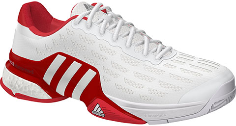  Adidas Barricade 2016 Boost - ftwr white/ray red