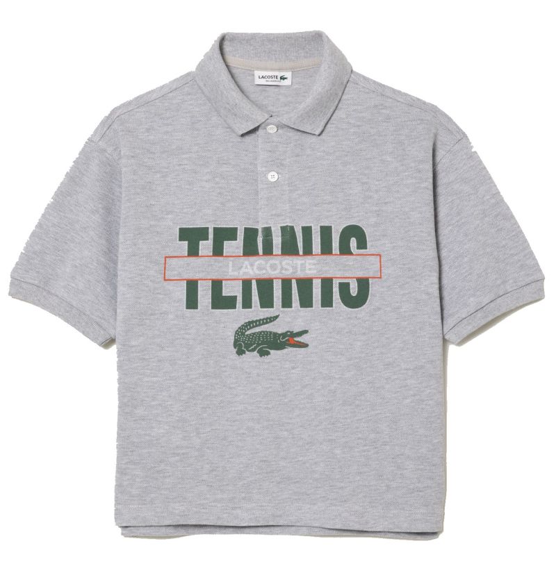 PJ1267_CCA_24 Lacoste Cotton Pique Print - grey