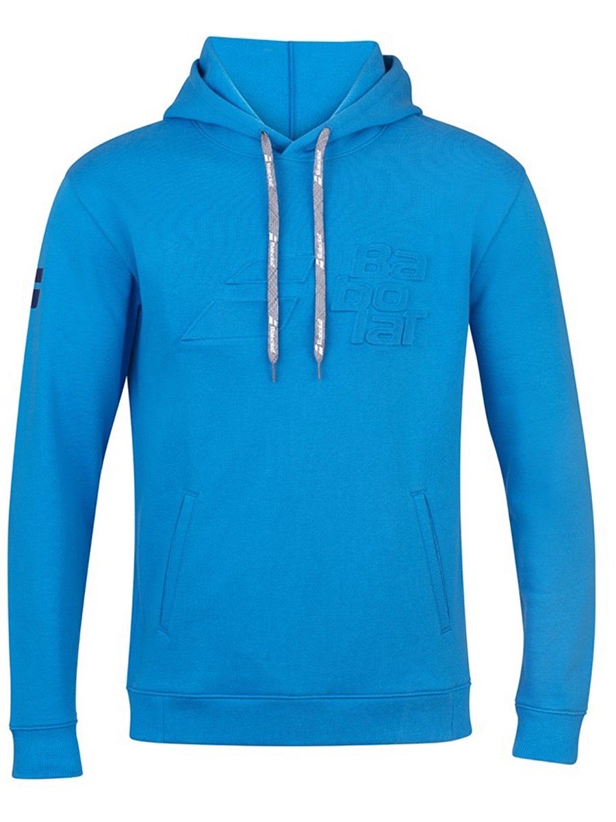 Babolat Exercise Hood Sweat Men - blue aster