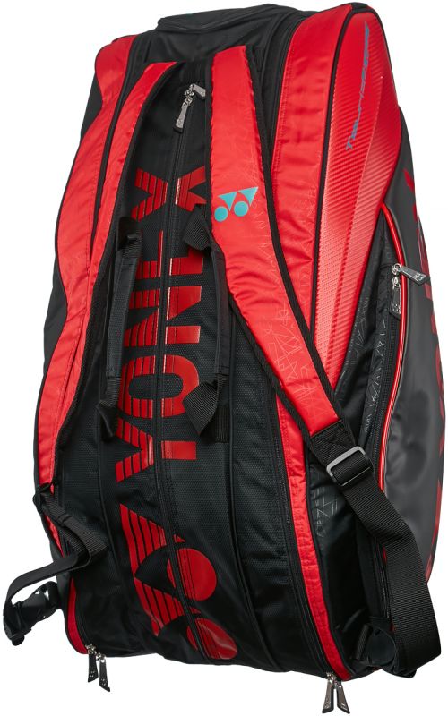 yonex-pro-racquet-bag-9-pack-ltd-black-red-2 Yonex Pro Racquet Bag 9 Pack Ltd - black/red
