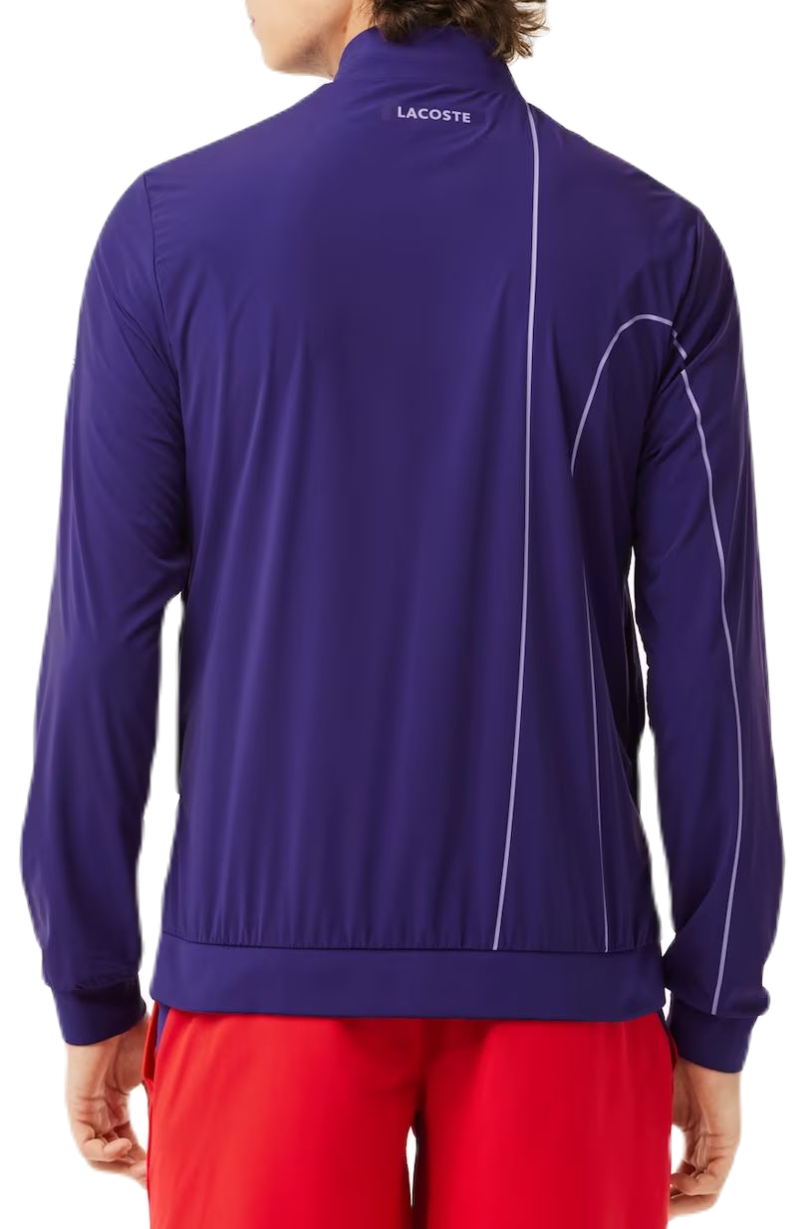 Lacoste SPORT x Novak Djokovic Ceremony Jacket - purple