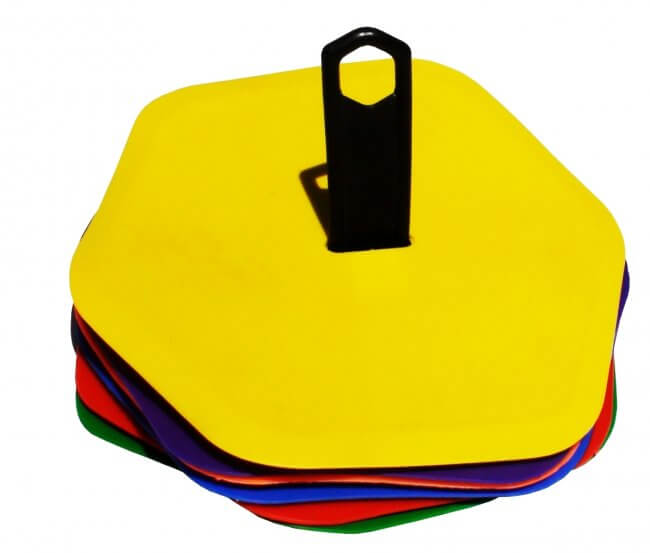Pro's Pro Hexagon floor markers 6P