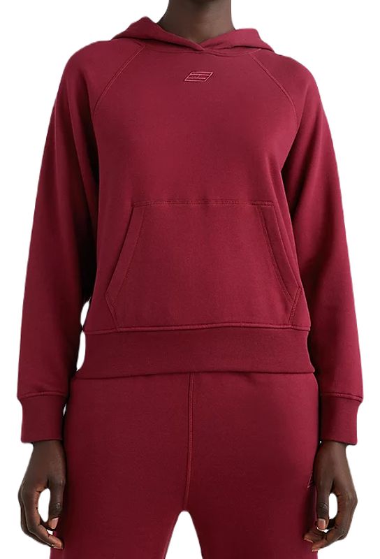 Tommy Hilfiger Relaxed Soft Modal Fleece HWK - rouge