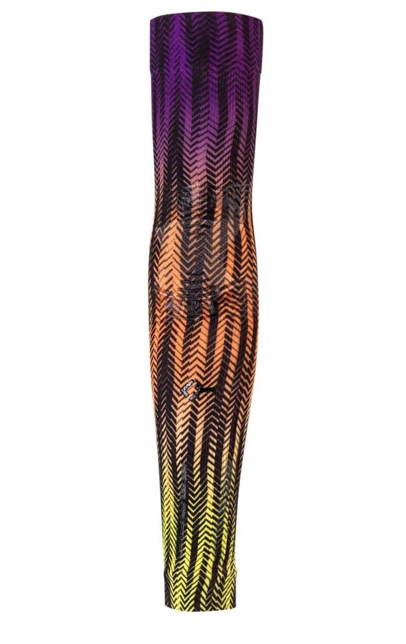 Floky No Strain Arm Sleeve 1P - delhi black/yellow