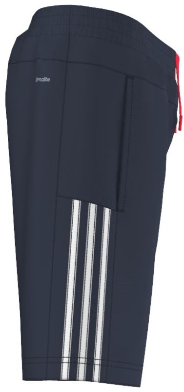 Spodenki Chłopiece Adidas Gear Up Knit Short - collegiate navy/white 