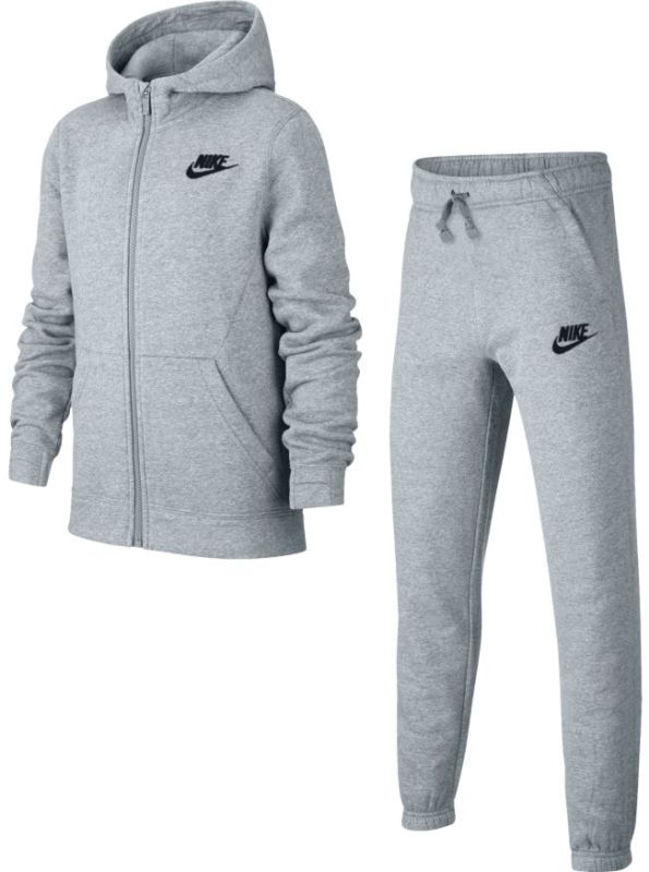 Nike Boys NSW Track Suit BF Core - birch heather/birch heather/heather black