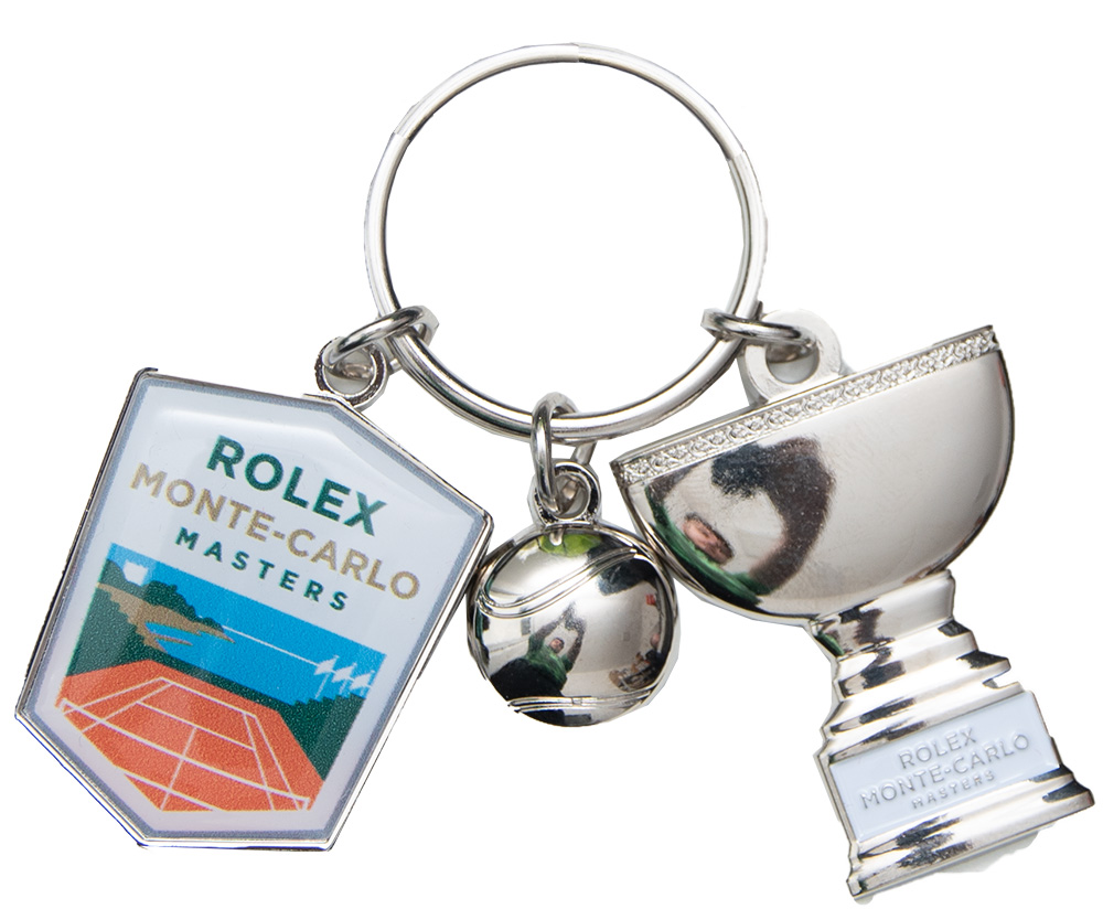 Monte-Carlo Rolex Masters Logo Trio Keychain Monte-Carlo Rolex Masters Logo Trio Keychain