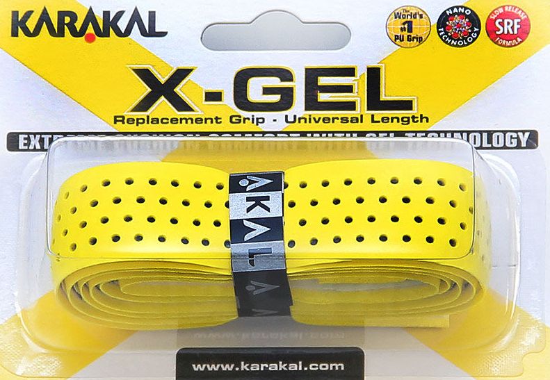 Karakal X-Gel Grip (1 szt.) - yellow