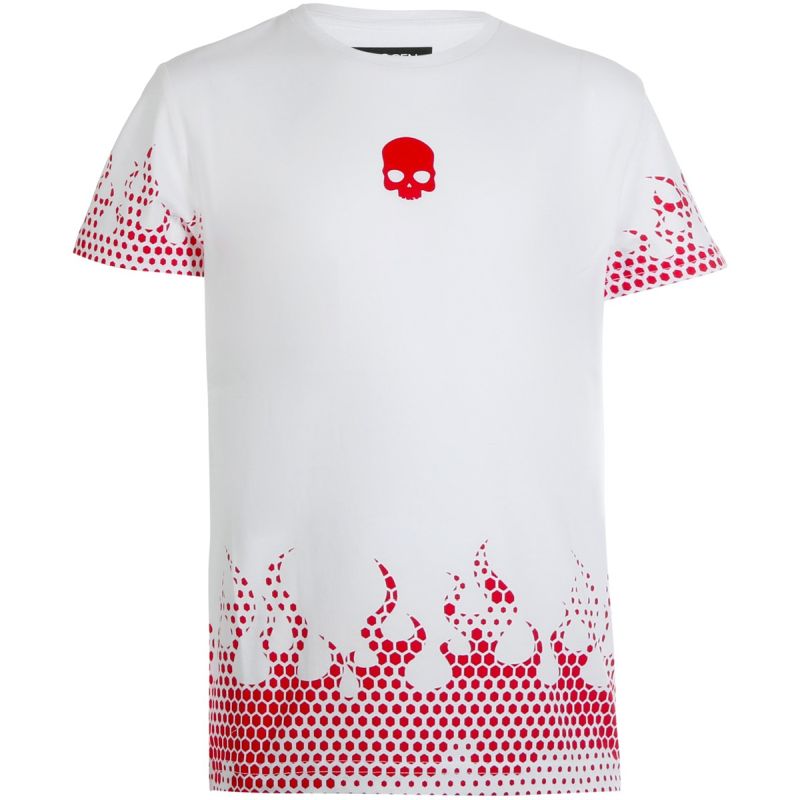 hydrogen-hot-tee-kids-white-red-1 Hydrogen Hot Tee Kids - white/red