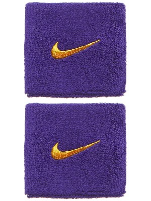 Nike Swoosh Wristbands - field purple/amarillo