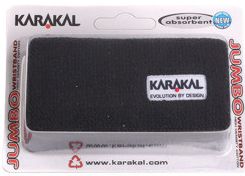 Karakal Logo Jumbo Wristbands - black