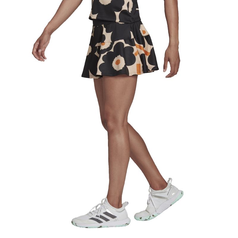 Adidas Marimekko Tennis Match Skirt W halo blush/black/gold metallic