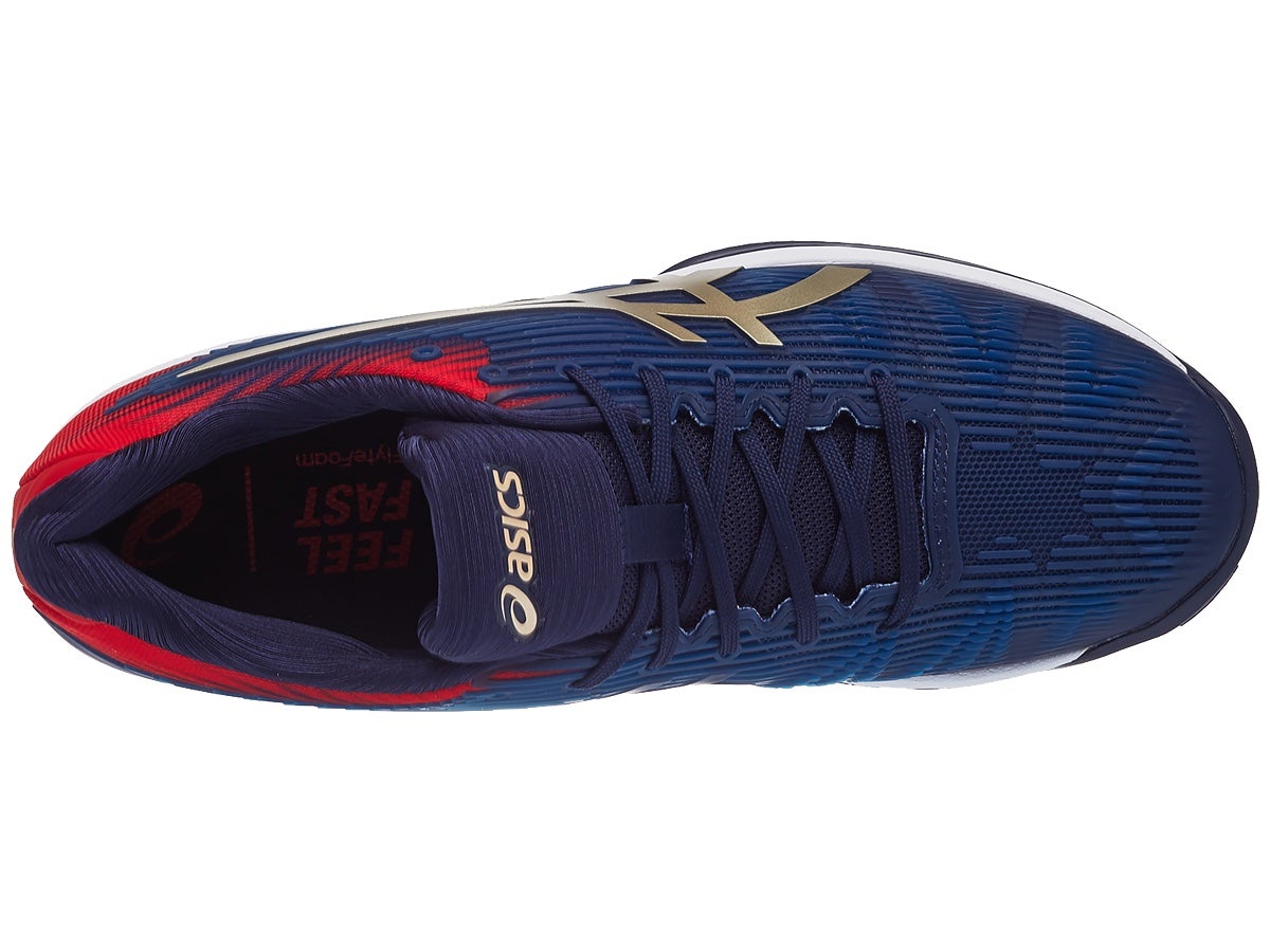 Asics Solution Speed FF Clay - peacoat/champagne