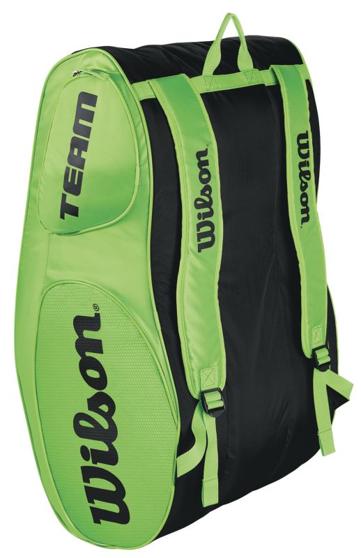Wilson Team III 12 Pack Bag - green/black