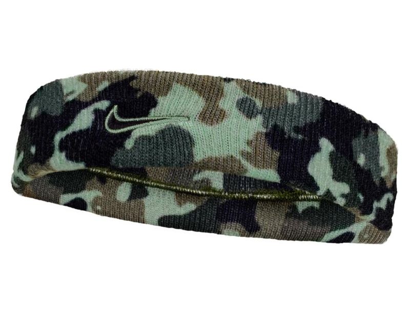 Nike Swoosh Headband - oil green/sequoia/black