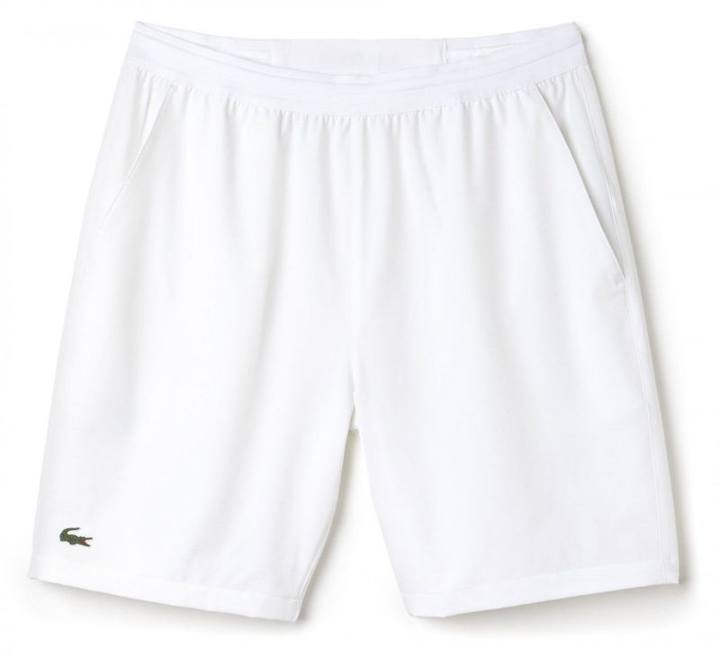 Lacoste Men's Sport Tennis Stretch Shorts - white