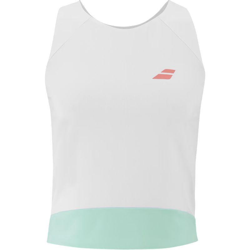 Babolat Padel Perforated - white/white Babolat Padel Perforated - white/white