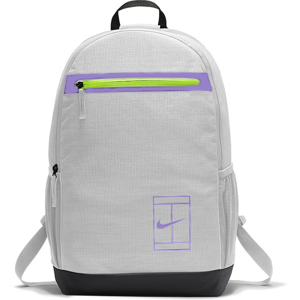 Nike Court Backpack - white/black/rush violet