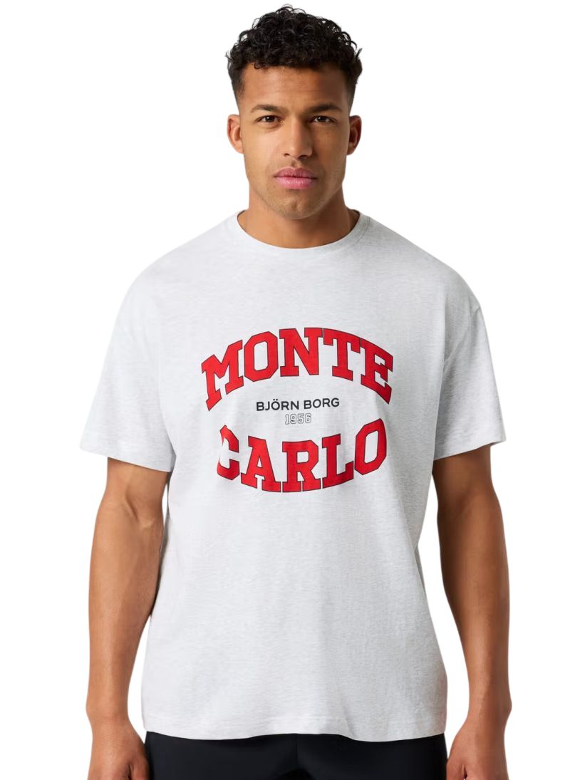 Björn Borg Oversized - ultra light grey melange