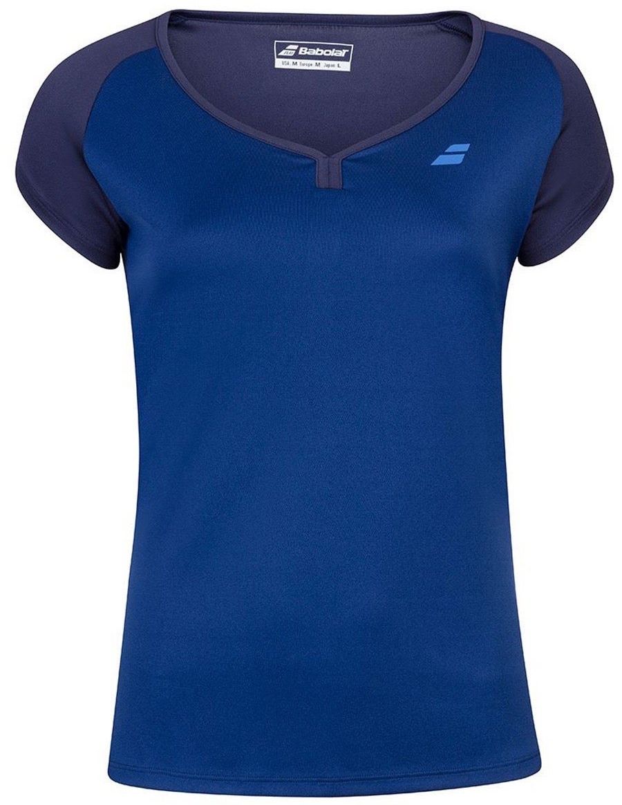 Babolat Play Cap Sleeve Top Girl - estate blue