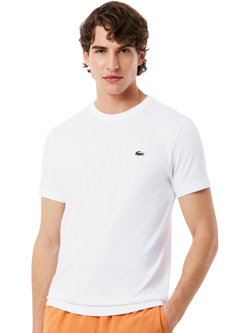Lacoste Ultra Dry Crocodile Graphic - white Lacoste Ultra Dry Crocodile Graphic - white