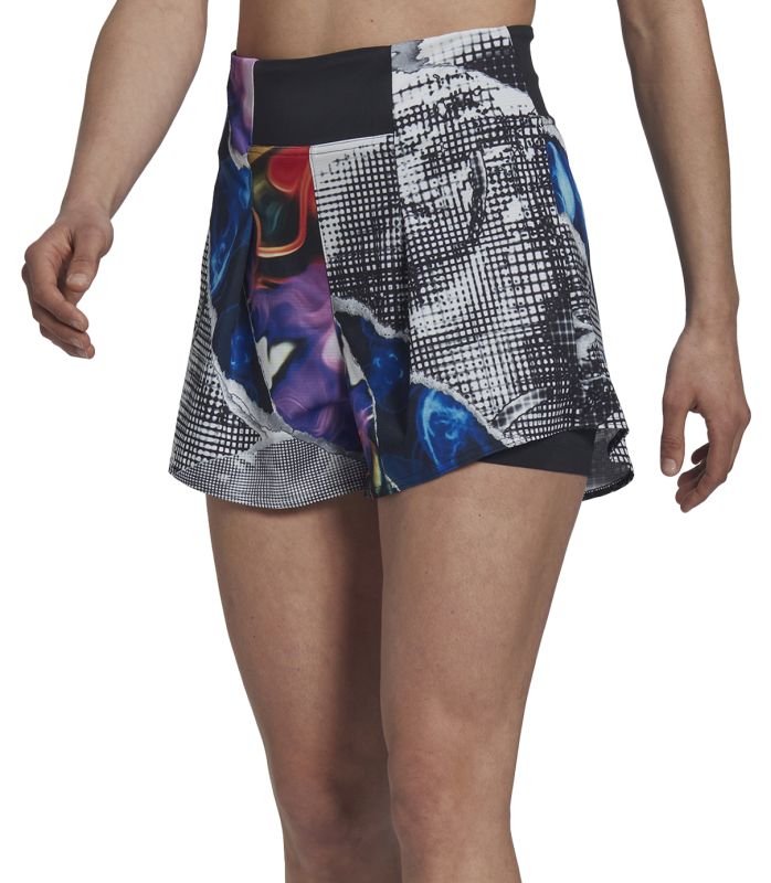 Adidas Tennis US Series Ergo Printed Shorts - black