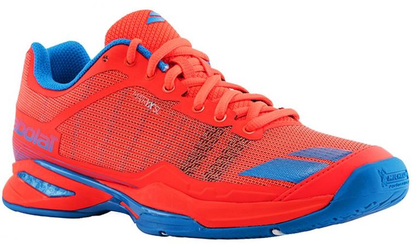 babolat-jet-team-all-court-woman-fluo-red-1 Babolat Jet Team All Court Woman - fluo red