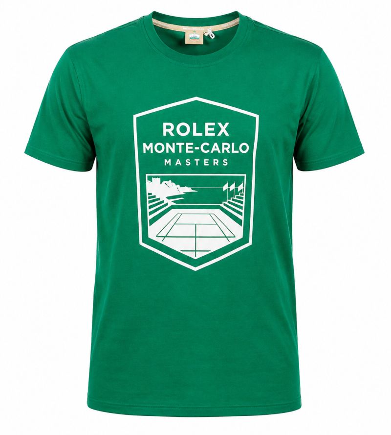 Monte-Carlo Rolex Masters Patch & Print - green Monte-Carlo Rolex Masters Patch & Print - green