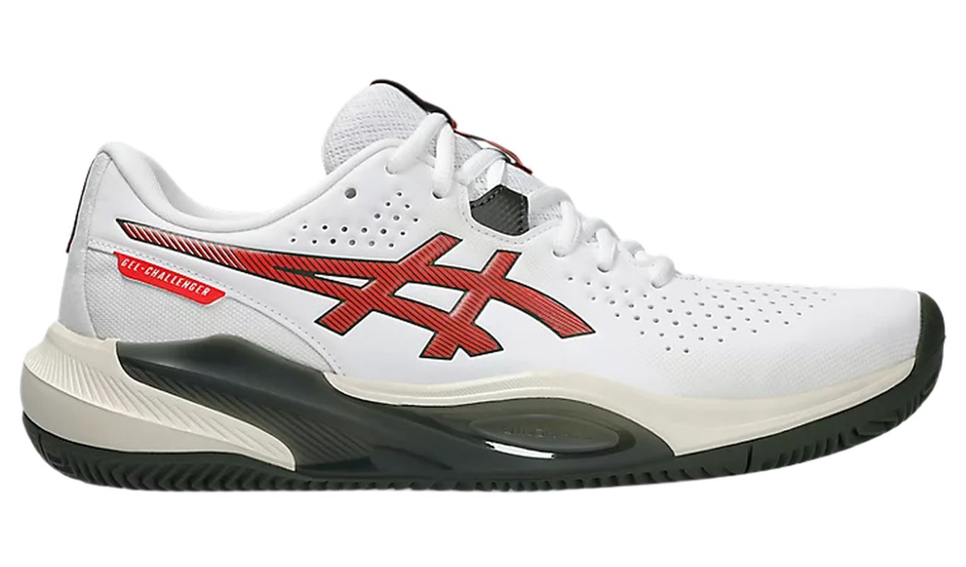 Asics Gel-Challenger 15 Clay - white/cherry tomato Asics Gel-Challenger 15 Clay - white/cherry tomato