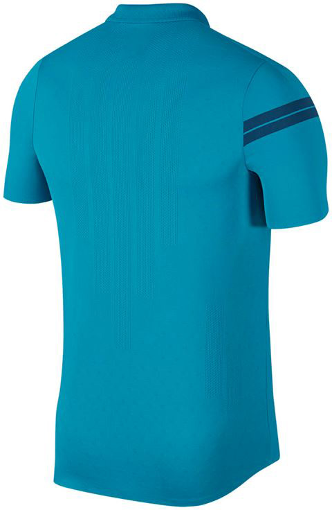 Nike Court RF Advantage Polo PS - neo turquoise/neo turquoise/metallic silver