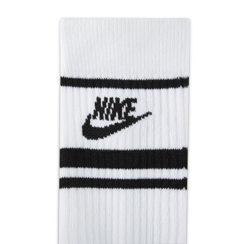 Nike Sportswear Everyday Essential Crew 3P - white/black/black
