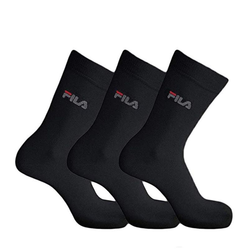 Fila Lifestyle socks Unisex 3P - black Fila Lifestyle socks Unisex 3P - black