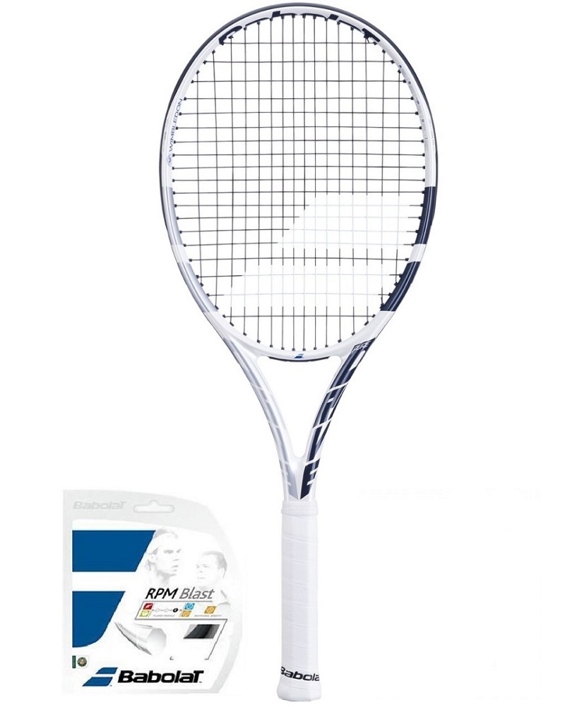 Babolat Pure Drive Wimbledon + string