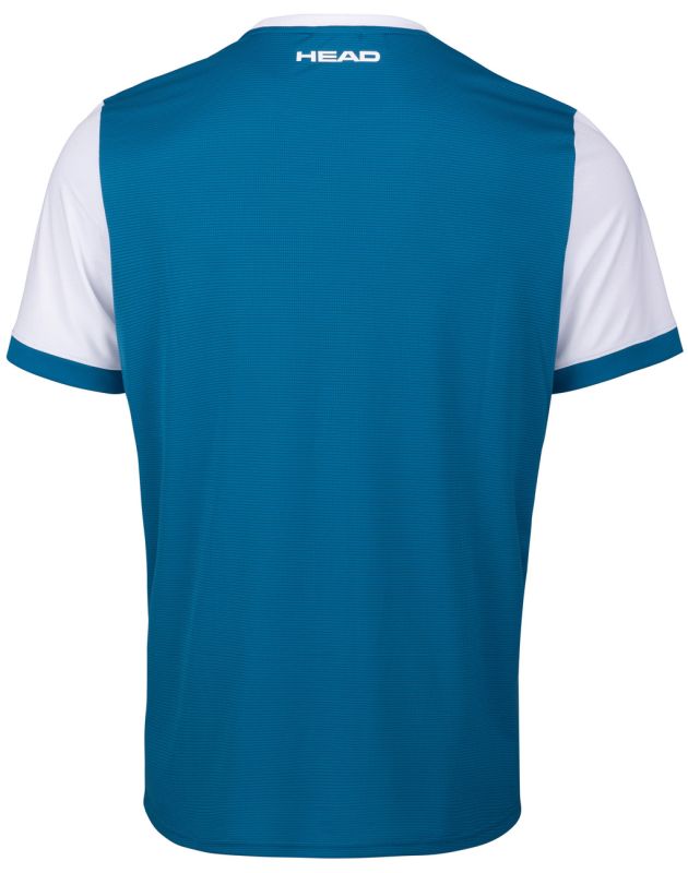 Head Davies T-Shirt B - blue/white