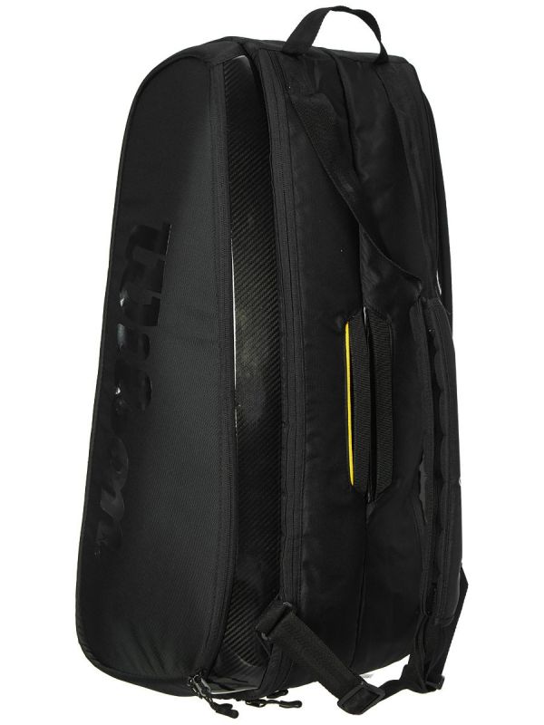 Wilson Super Tour 9 Pk Pro Staff Bag - black