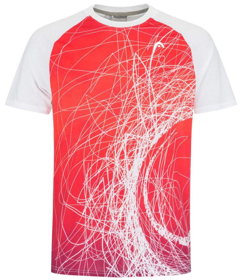 Head Performance MC Paris T-Shirt - tomato