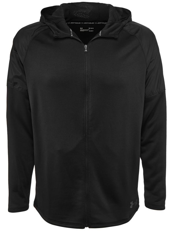Under Armour MK1 Terry FZ Hoodie - black Under Armour MK1 Terry FZ Hoodie - black