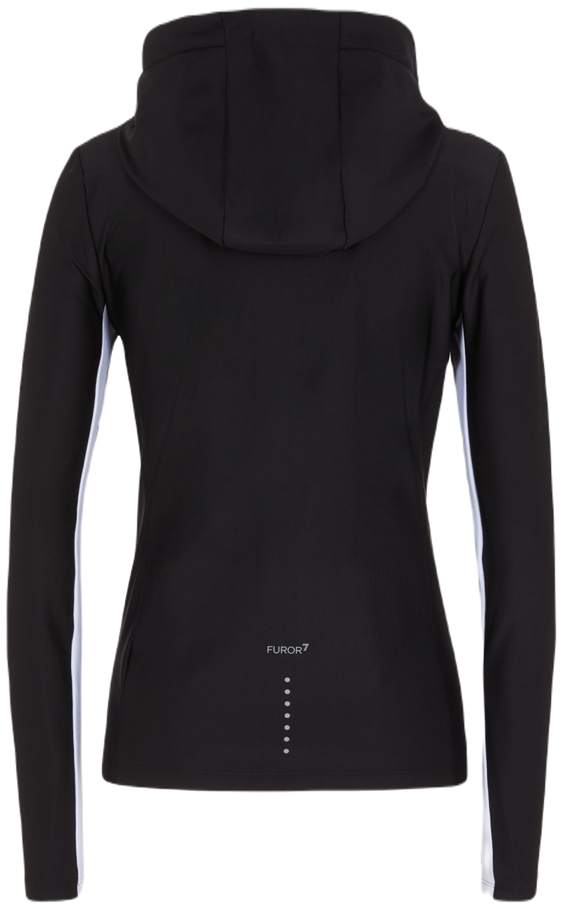 6RTM38_TJPTZ_1200-1 EA7 Woman Jersey Sweatshirt - black