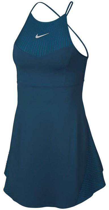Nike Court Maria Dress PS W - blue force/metallic silver